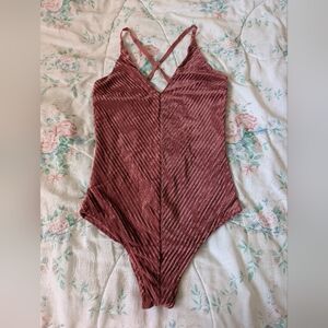 EUC Lunalae Pink Stella Bodysuit